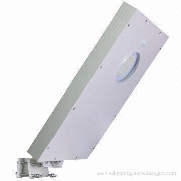 High-effect Solar LED Streetlight, All-in-one, 12W Power, -30 to 70°C Working Temperature